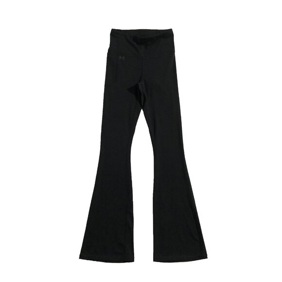 Under Armour Pants Womens Size S Black Training Motion Flare Pocket Pull On - Picture 2 of 12